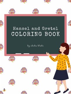 Hansel and Gretel Coloring Book for Kids Ages 3+ (Printable Version) (fixed-layout eBook, ePUB) - Blake, Sheba