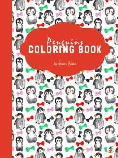 Cute Penguins Coloring Book for Kids Ages 3+ (Printable Version) (fixed-layout eBook, ePUB) - Blake, Sheba