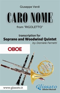 Cover (Oboe) Caro Nome - Soprano & Woodwind Quintet (eBook, ePUB)