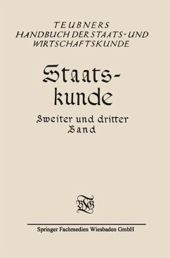 Cover Staatskunde (eBook, PDF)