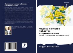 Ocenka kachestwa tabletok kotrimoxazola - Musobwa, Joffrem Iragi