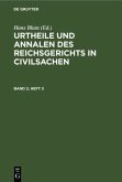 Urtheile und Annalen des Reichsgerichts in Civilsachen. Band 2, Heft 3