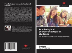 Psychological characterization of students - Ortiz, Jina;Valencia, Karol
