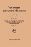 Integration und Differentiation der Funktionen einer Veränderlichen (eBook, PDF) Integration und Differentiation der Funktionen einer Veränderlichen (eBook, PDF)