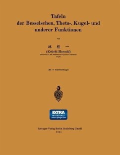Tafeln der Besselschen, Theta-, Kugel- und anderer Funktionen (eBook, PDF) - Hayashi, Keiichi
