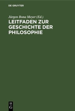 Cover Leitfaden zur Geschichte der Philosophie