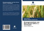 Divergenzanalyse von Reis (Oryza sativa L.) Genotypen