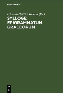 Sylloge Epigrammatum Graecorum