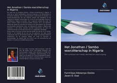 Cover Het Jonathan / Sambo voorzitterschap in Nigeria