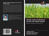 Studio sulla produzione di riso con meno acqua