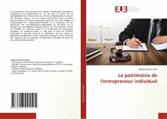 Le patrimoine de l'entrepreneur individuel - Hien, Nopire Severin