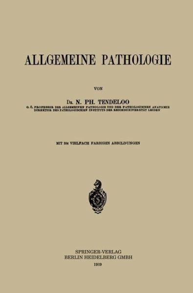 Allgemeine Pathologie (eBook, PDF) Allgemeine Pathologie (eBook, PDF)