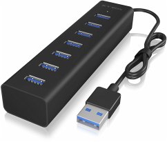 RaidSonic ICY BOX IB-HUB1700-U3 7 Port USB 3.0 Hub