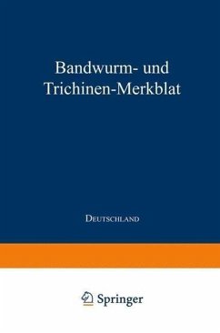 Cover Bandwurm- und Trichinen-Merkblatt (eBook, PDF)