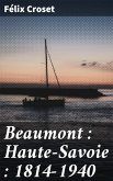 Beaumont : Haute-Savoie : 1814-1940 (eBook, ePUB)