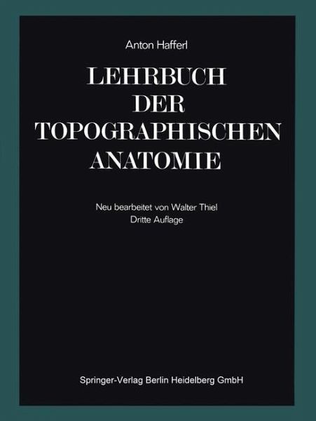 Lehrbuch der topographischen Anatomie (eBook, PDF)