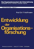 Entwicklung der Organisationsforschung (eBook, PDF)
