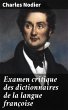 Examen critique des dictionnaires de la... - Bild 1