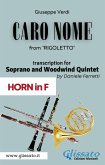 (Horn in F) Caro Nome - Soprano & Woodwind Quintet (fixed-layout eBook, ePUB)