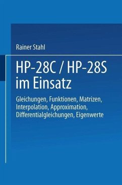 HP-28C / HP-28S im Einsatz (eBook, PDF) - Stahl, Rainer