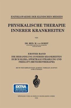Physikalische Therapie Innerer Krankheiten (eBook, PDF) - Oordt, Marinus van; Langenstein, Leo; Oordt, M. J. van