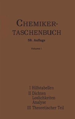 Chemiker-Taschenbuch (eBook, PDF) - Biedermann, Rudolf; Roth, W. A.; Koppel, I.