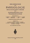 Ergebnisse der Physiologie Biologischen Chemie und Experimentellen Pharmakologie (eBook, PDF)