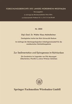 Cover Zur Sedimentation und Epirogenese im Ruhrkarbon (eBook, PDF)