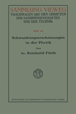 Cover Schwankungserscheinungen in der Physik (eBook, PDF)
