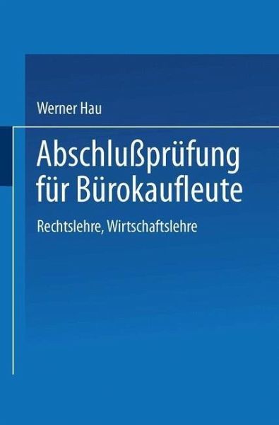 Abschlußprüfung für Bürokaufleute (eBook, PDF)