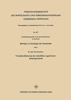 Beiträge zur Soziologie der Gemeinden (eBook, PDF) - Utermann, Kurt