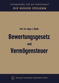 Cover Bewertungsgesetz und Vermögensteuer (eBook, PDF)