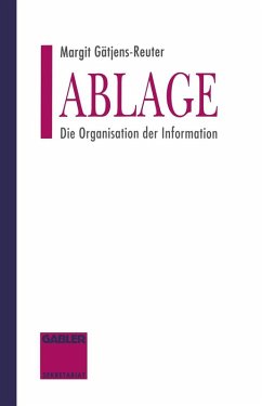 Ablage (eBook, PDF) - Gätjens-Reuter, Margit