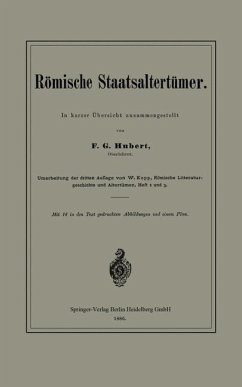 Cover Römische Staatsaltertümer (eBook, PDF)