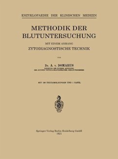 Methodik der Blutuntersuchung (eBook, PDF) - Donarus, A. von; Langenstein, Leo