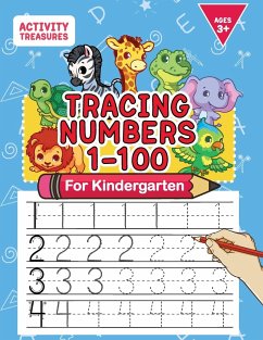 Tracing Numbers 1-100 For Kindergarten - Treasures, Activity