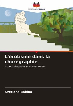 Cover L'érotisme dans la chorégraphie