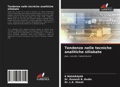 Tendenze nelle tecniche analitiche sillabate - NAGARAJAN, K;Ramesh B. Bodla, Dr.;L.K. Ghosh, Dr.