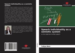 Speech individuality as a semiotic system - Bets, Yuliya