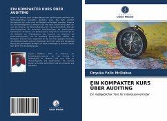 EIN KOMPAKTER KURS ÜBER AUDITING - McDubus, Onyuka Felix