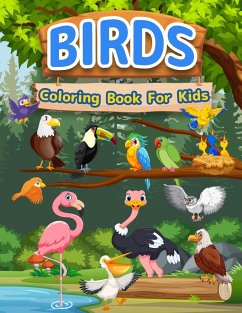 Birds Coloring Book For Kids - Artpress, Booksly