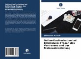 Online-Kaufverhalten bei Bekleidung: Fragen des Vertrauens und der Risikowahrnehmung