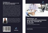 Patiënten- en gezondheidszorgsystemen in de VS, Canada en Australië
