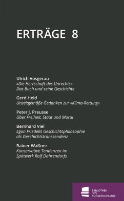 Erträge (eBook, ePUB) - Vosgerau, Ulrich; Held, Gerd; Preusse, Peter J.; Viel, Bernhard; Waßner, Rainer
