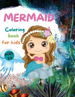 MERMAIDS CUTE Coloring Book for Kids - Lep