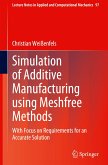 Simulation of Additive Manufacturing using Meshfree Methods