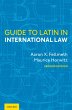 Guide to Latin in International Law... - Bild 1