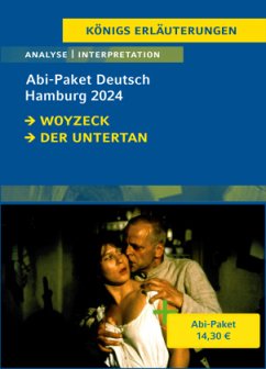 Abitur Deutsch Hamburg 2024 - Königs-Erläuterungen-Paket - Mann, Heinrich;Büchner, Georg