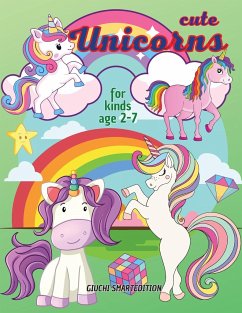 Cute Unicorns coloring book 1 - Giuchi Smartedition