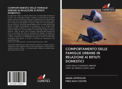 COMPORTAMENTO DELLE FAMIGLIE URBANE IN RELAZIONE AI RIFIUTI DOMESTICI - Hyppolite, Anael; Coutin, Fred Alix